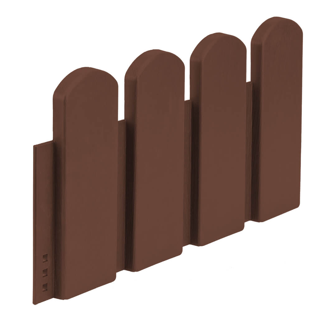 Lot de 5 bordures de tableau ClickBorder 40 x 20 cm marron