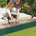 Lot de 5 bordures de coffre ClickBorder 40 x 20 cm vertes