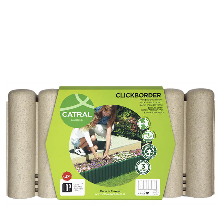 Lot de 5 bordures de coffre ClickBorder Lop blanches 40 x 20 cm