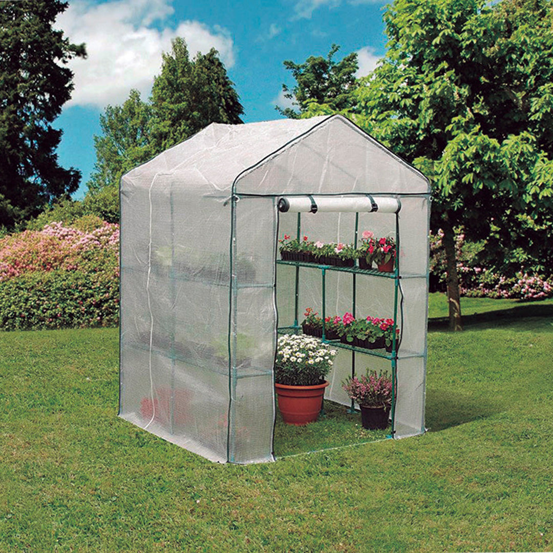 Invernadero para jardin greenseason 4 1.43x1.43x1.95 m nortene