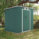 MAGAZZINO IN CASSA METALLICA VERDE 2,13x1,30x1,73M