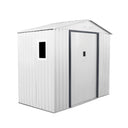 Corsica capannone in metallo bianco porta alta 2,13x2,05x1,27 m nortene