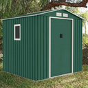 CAPANNONE IN METALLO MENORCA VERDE PORTA ALTA 2,13x2,05x1,91 M