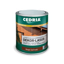 TINTA PROTETTIVA PER LEGNO ALL'ACQUA CEDRIA DEKOR SATIN 4L