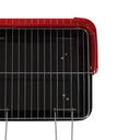 Griglia per barbecue rossa 35x28x44 cm