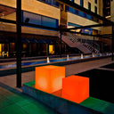 CUBO LED LUMINOSO CON BATERIA CUBY 45 43X43X43 CM