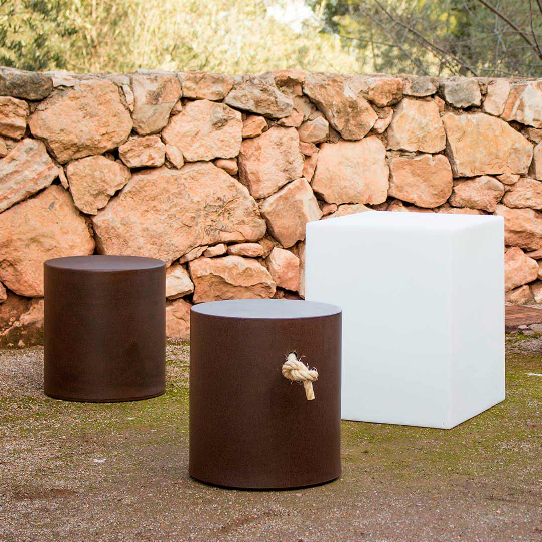 CUBO LED LUMINOSO CON BATERIA CUBY 53 43X43X53 CM