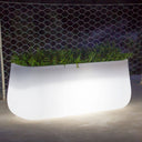 MACETERO MINIMALISTA LUZ LED CON CABLE CAMELIA LARGE 40X98X39 CM
