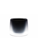MACETA REDONDA CON SISTEMA AUTORIEGO ICE LIGHT BLANCO
