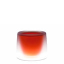MACETA REDONDA CON SISTEMA AUTORIEGO ICE LIGHT BLANCO