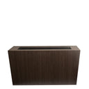 VASO RETTANGOLARE CON SISTEMA AUTOIRRIGANTE Ø86X47X46 CM ROVERE NATURA