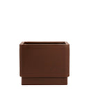 VASO QUADRATO BASIC CON SISTEMA DI AUTOIRRIGAZIONE Ø75X75X40 CM