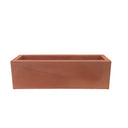 MACETERO RECTANGULAR JARA 100X40 CM