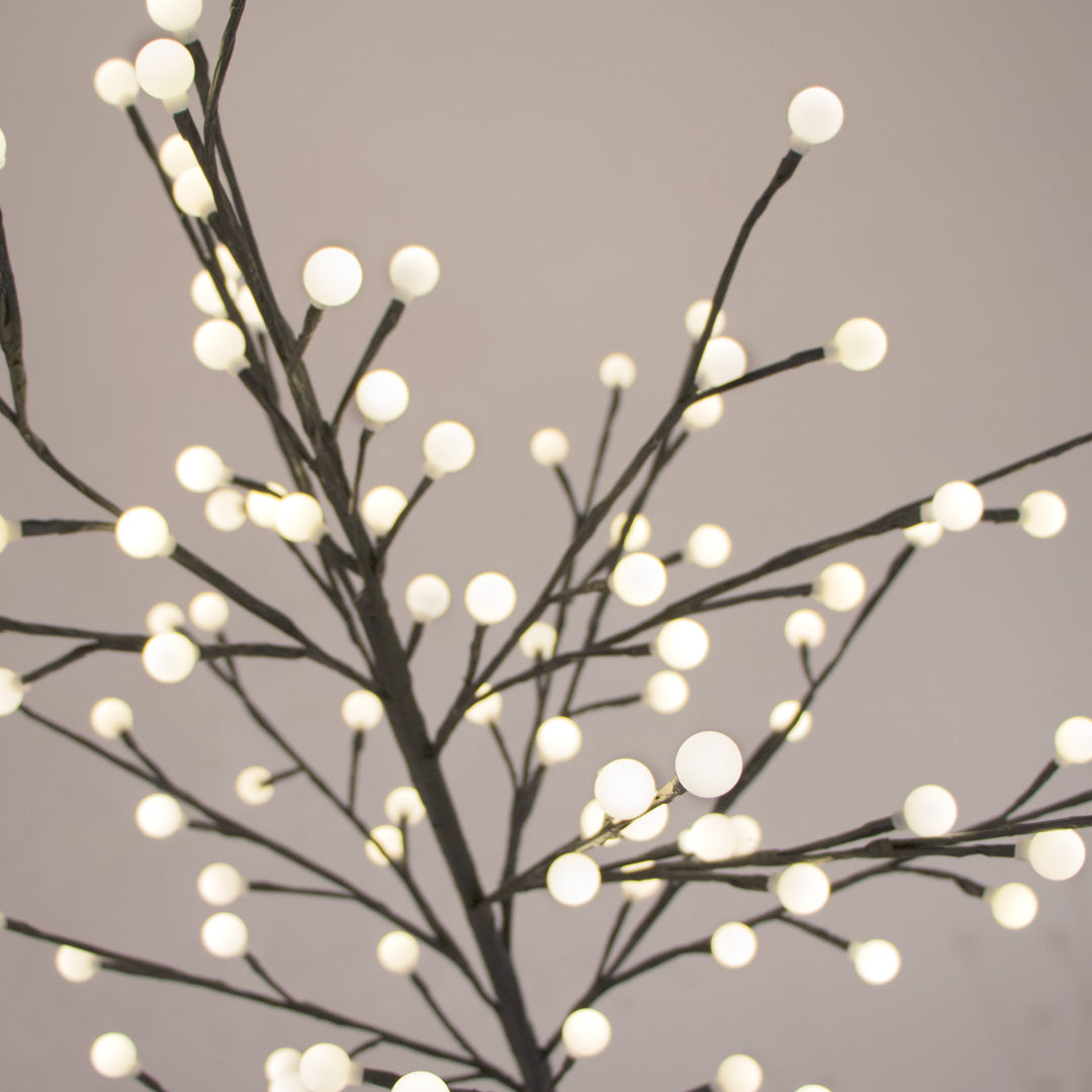 ARBOL DE NAVIDAD 120 LUCES LED CALIDA AURA 1.5 M