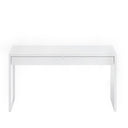 BUREAU TABLE 138X75X50 CM BLANC ARTIK