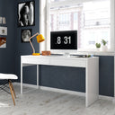 BUREAU TABLE 138X75X50 CM BLANC ARTIK