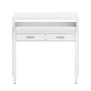 TABLE DE BUREAU EXTENSIBLE 98X87X36 CM BLANC ARTIK