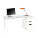 MESA DE ESCRITORIO 90X79X60CM BLANCO ARTIK
