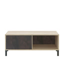 TAVOLINO URBAN PLUS 100X40X50 CM ROVERE CANADESE/OSSIDO