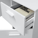 JUST DESK WITH DRAWERS 73X108X50 CM WHITE ARTIK 