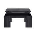 LIFT-TOP COFFEE TABLE 43X100X50 CM ASH GREY 