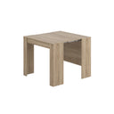 Mesa comedor extensible 90x50-237 cm roble canadian