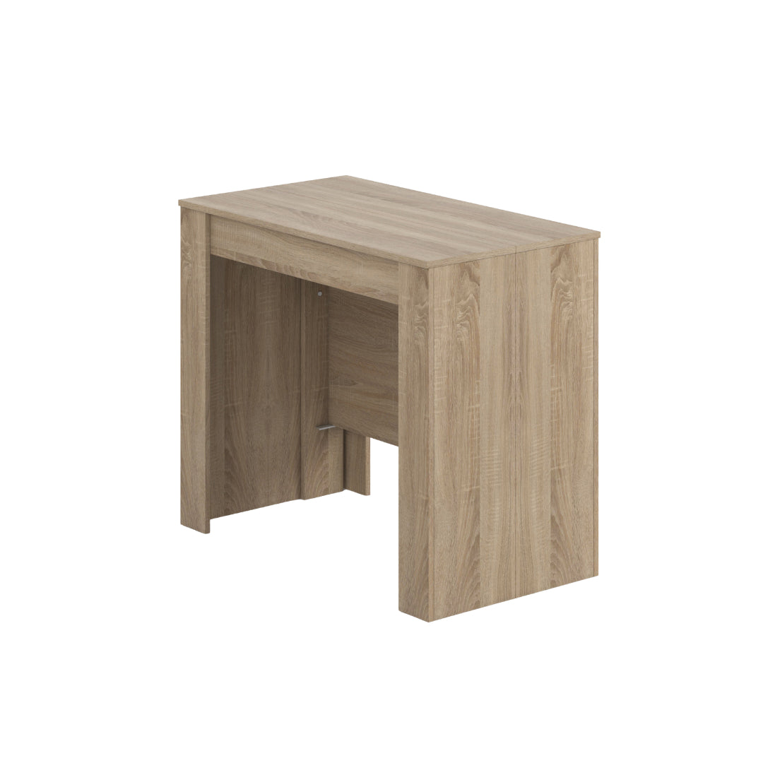 Mesa comedor extensible 90x50-237 cm roble canadian