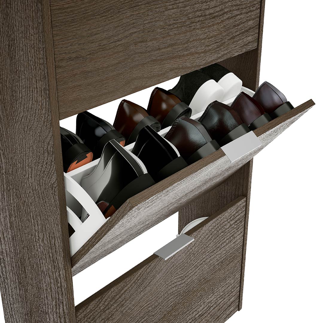 SCARPIERA 3 ANTE 60X113X22 CM TUSCANY