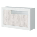 Buffet BALTIK 3 portes 87 x 144 x 42 cm Blanc ARTIK
