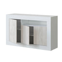 Buffet BALTIK 3 portes 87 x 144 x 42 cm Blanc ARTIK