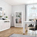 Buffet BALTIK 3 portes 87 x 144 x 42 cm Blanc ARTIK