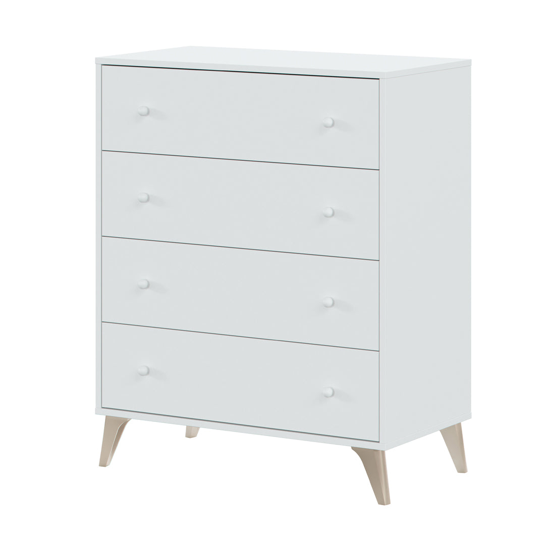 CASSETTIERA 4 CASSETTI 95X77X40 CM BIANCO ARTIK