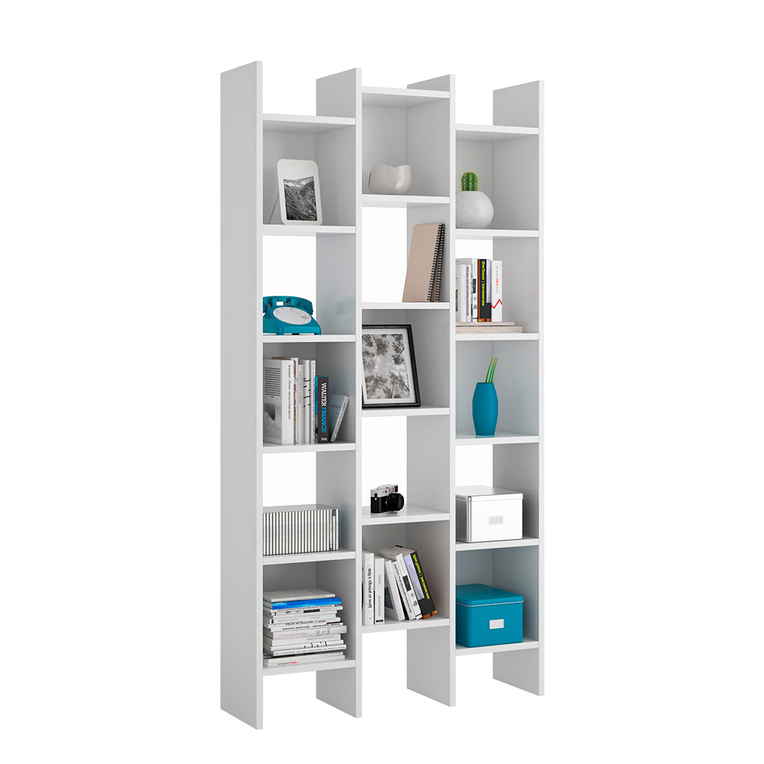 ESTANTERIA ALTA 96X192X25 CM BLANCO ARTIK 