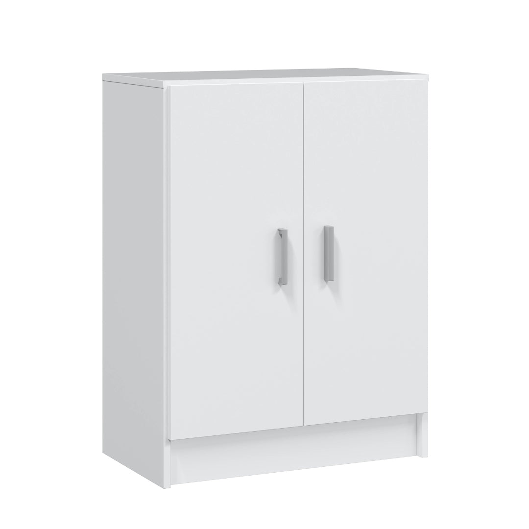 Mobiletto basso multiuso 59x80x37 cm bianco