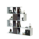 ESTANTERIA 145x145x29CM BLANCO ARTIK /OXIDO