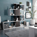 ESTANTERIA 145x145x29CM BLANCO ARTIK /OXIDO