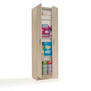 Mobiletto multiuso con 2 ante, 180x58x37 cm, rovere