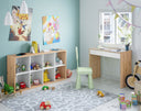 NOA SHELF 137X71.5X33 CM WHITE ARTIK AND NODI OAK 