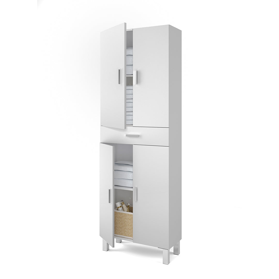 COLUMNA BAÑO 4 PUERTAS + CAJON ARUBA