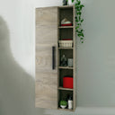 COLONNA BAGNO ATHENA CON MENSOLE 135X51X25 CM ROVERE ALASKA