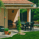Rete in plastica extra quadrata 10 mm 1x25 m verde nord