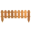 recinzione in legno naturale