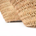 Contenitore in legno di sparto con maniglie, Cannes, 55x40x22 cm, D&L