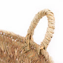 Contenitore in legno di sparto con maniglie, Cannes, 55x40x22 cm, D&L