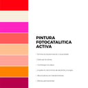 Peinture intérieure photocatalytique active gris clair 4L